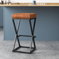 Real leather bar stools deals for sale